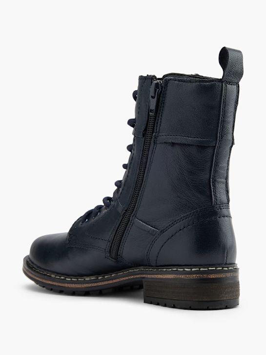 5th avenue laced ankle boot blue deichmann