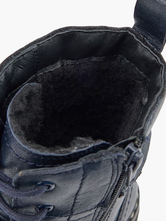5th avenue laced ankle boot blue deichmann