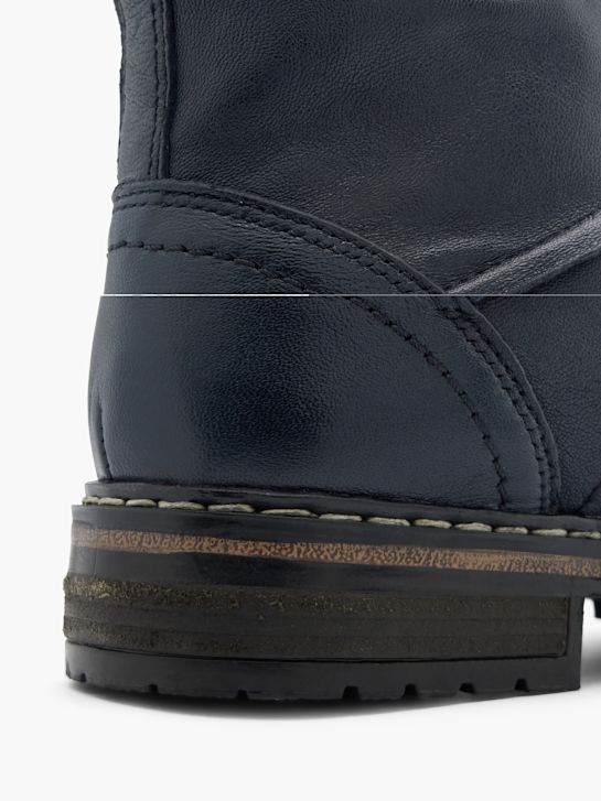5th avenue laced ankle boot blue deichmann