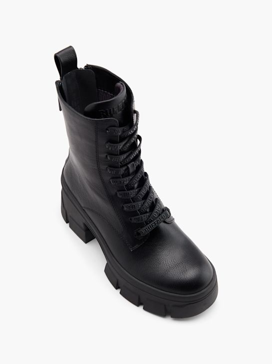 buffalo laced ankle boot black deichmann
