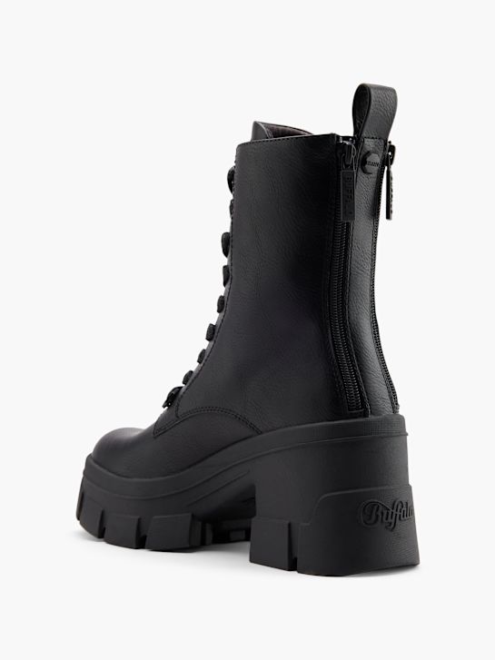 buffalo laced ankle boot black deichmann