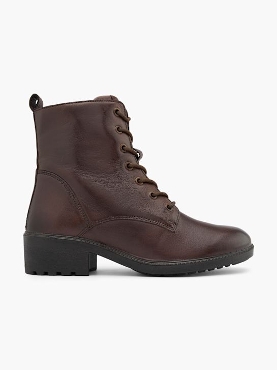 5th avenue laced ankle boot brown deichmann
