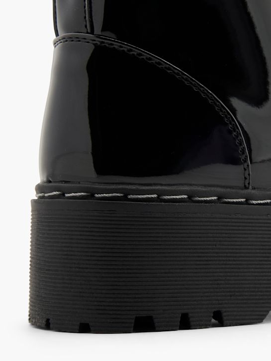 catwalk lace-up boot black deichmann