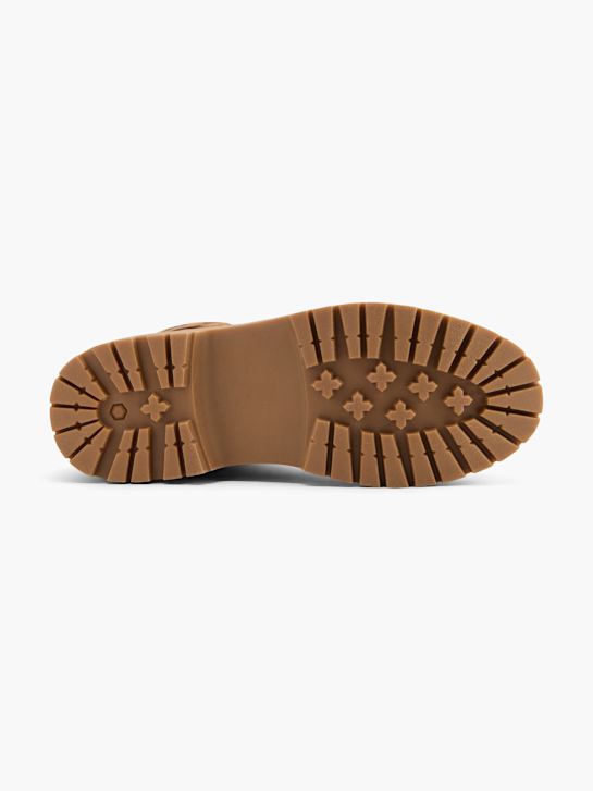 catwalk lace-up boot brown deichmann