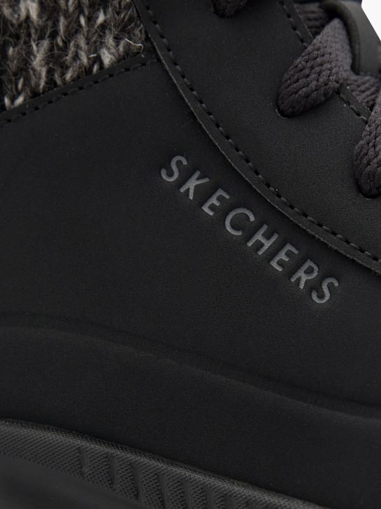 skechers con-air lace-up boot black deichmann