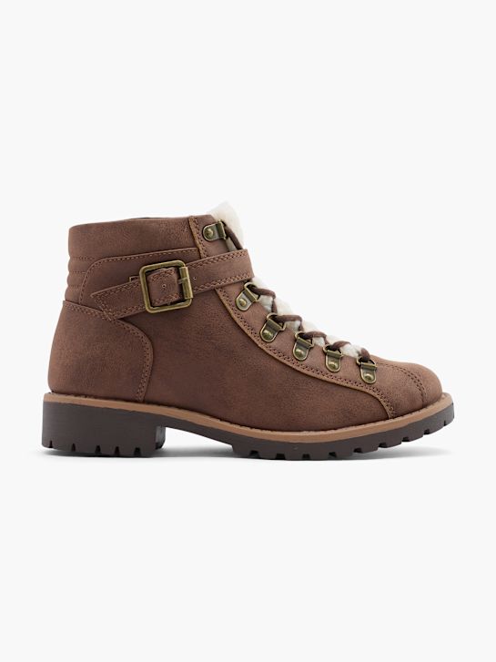 graceland lace-up boot brown deichmann
