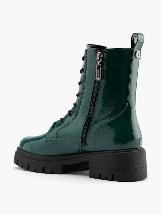 wicked lace-up boot green deichmann