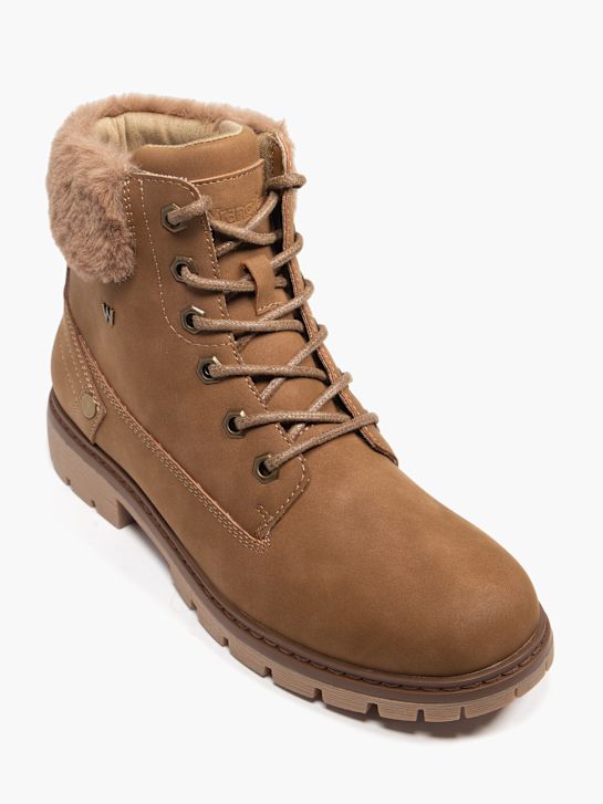 wrangler lace-up boot brown deichmann