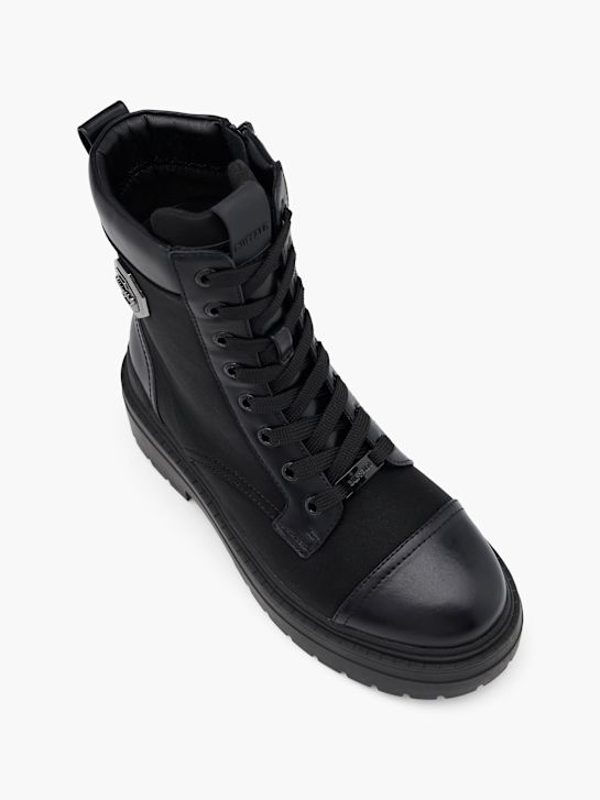 buffalo lace-up boot black deichmann
