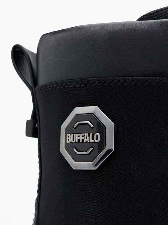 buffalo lace-up boot black deichmann
