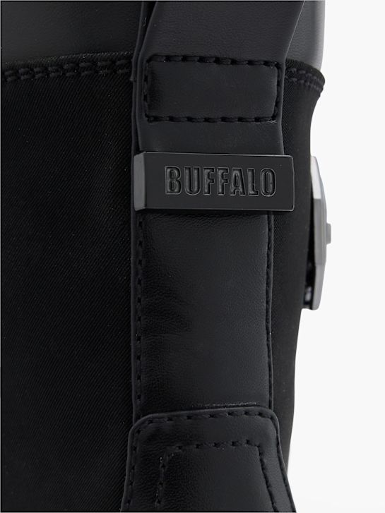 buffalo lace-up boot black deichmann