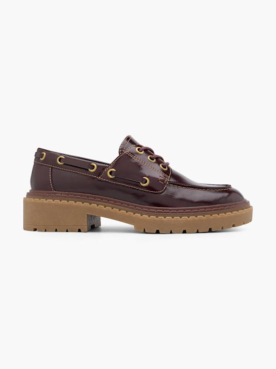 graceland loafer burgundy deichmann