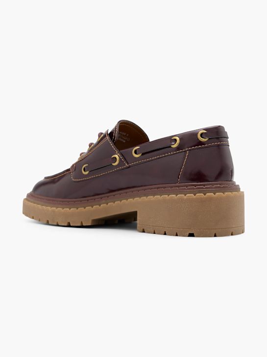 graceland loafer burgundy deichmann