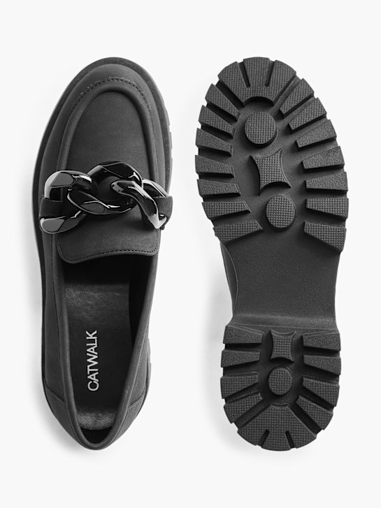 catwalk loafer black deichmann
