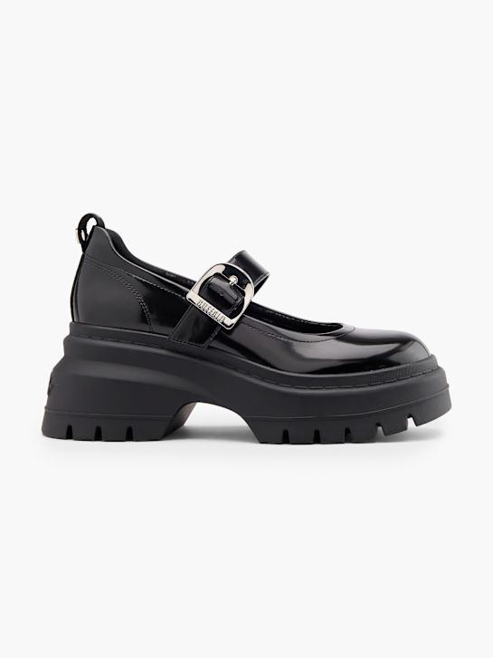 buffalo loafer black deichmann