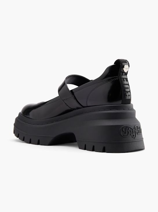 buffalo loafer black deichmann