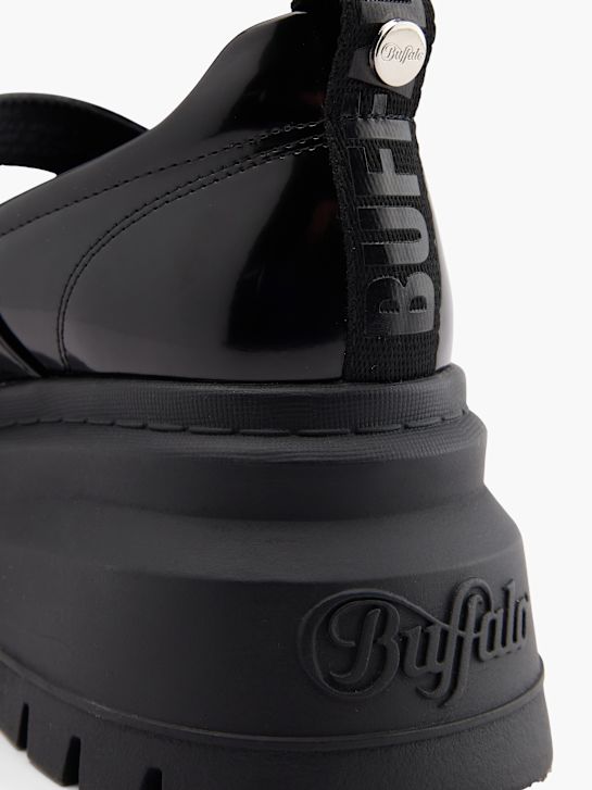 buffalo loafer black deichmann