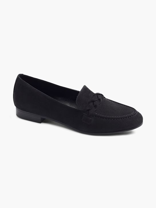 buffalo loafer black deichmann