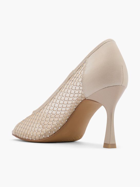catwalk peep toe heel nude deichmann