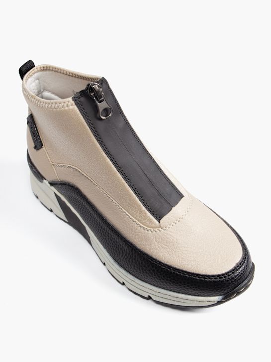 rieker high top trainer cream deichmann