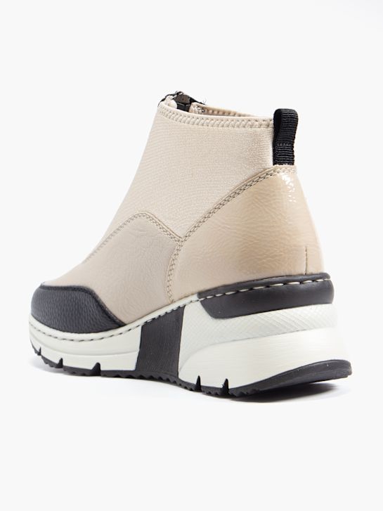rieker high top trainer cream deichmann