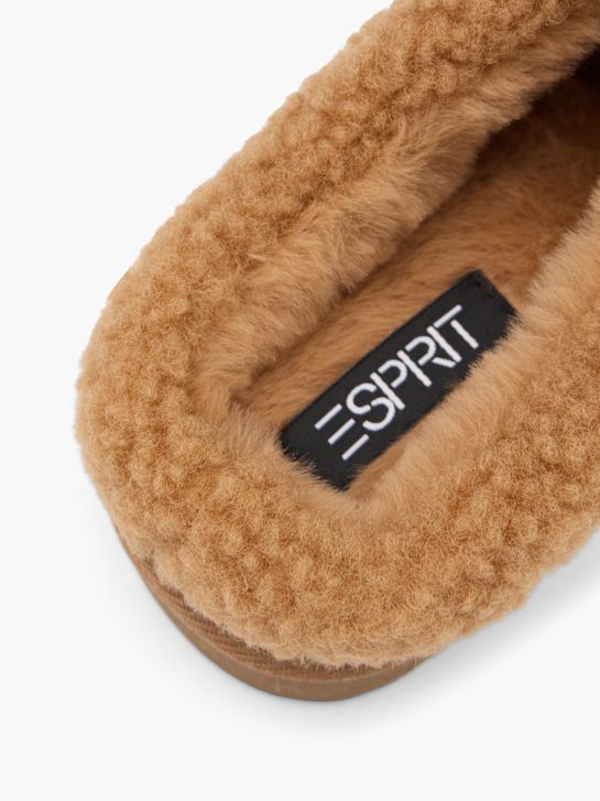 esprit plush slipper cognac deichmann