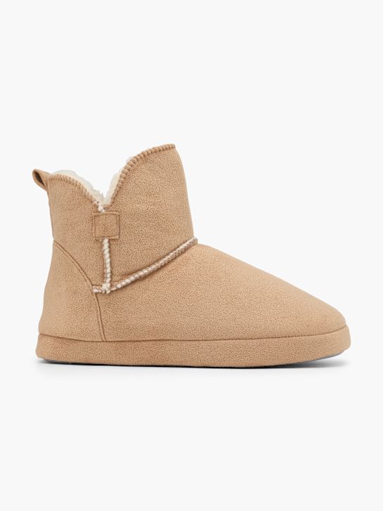 casa mia plush slipper beige deichmann