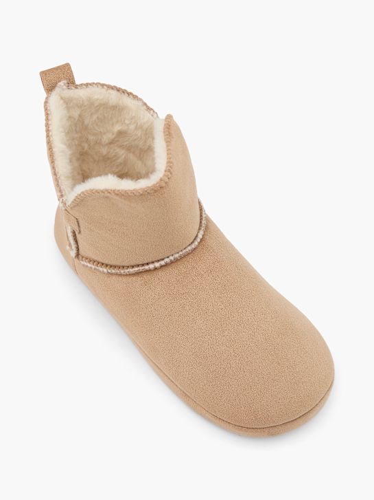 casa mia plush slipper beige deichmann