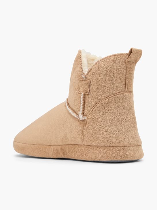 casa mia plush slipper beige deichmann
