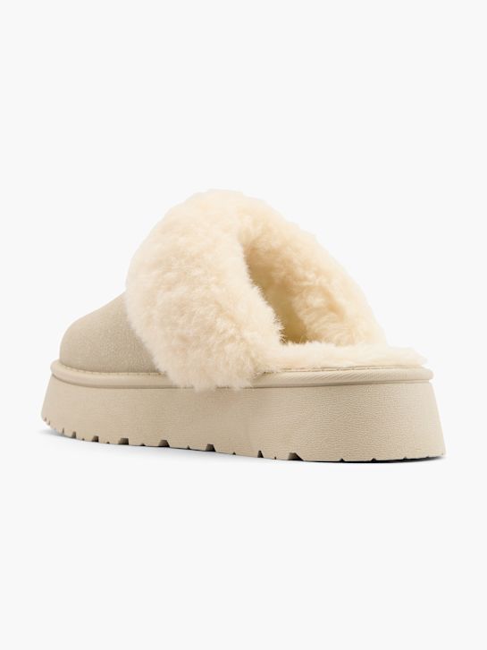 graceland plush slipper cream deichmann