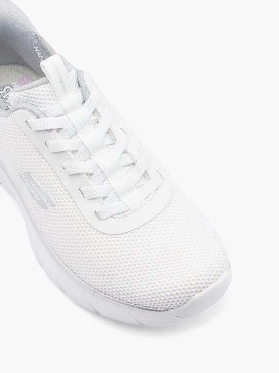 skechers swift fit sole provider slip-on trainer white deichmann