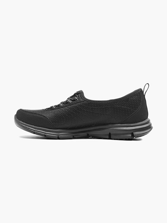 skechers enlivened slip-on trainer black deichmann