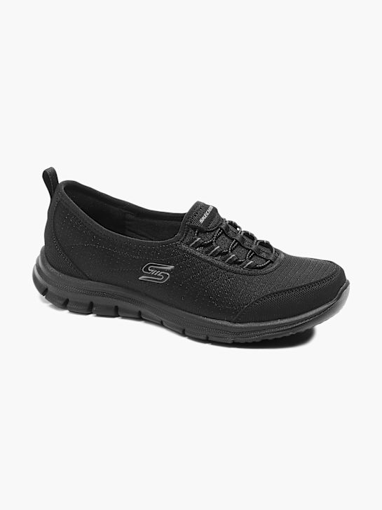skechers enlivened slip-on trainer black deichmann