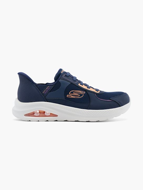 skechers centourist air swift fit slip-on trainer blue deichmann