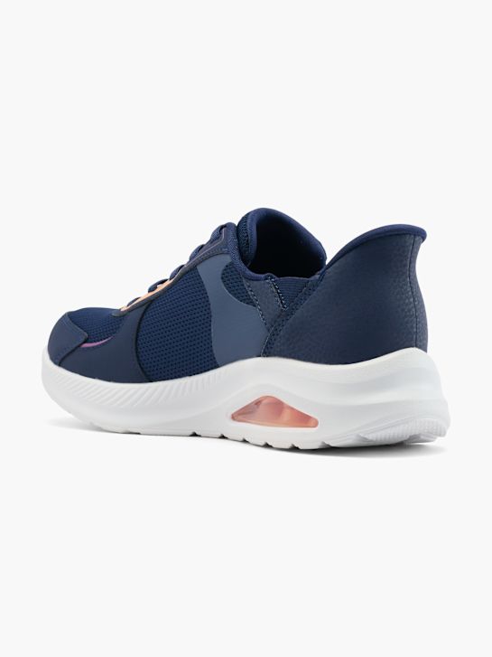 skechers centourist air swift fit slip-on trainer blue deichmann