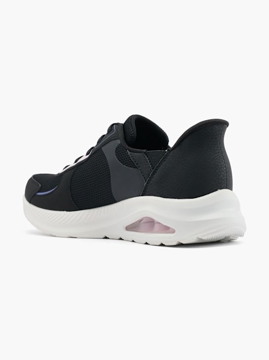 skechers centourist air swift fit slip-on trainer black deichmann