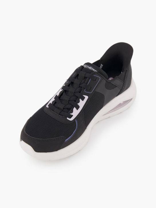 skechers centourist air swift fit slip-on trainer black deichmann