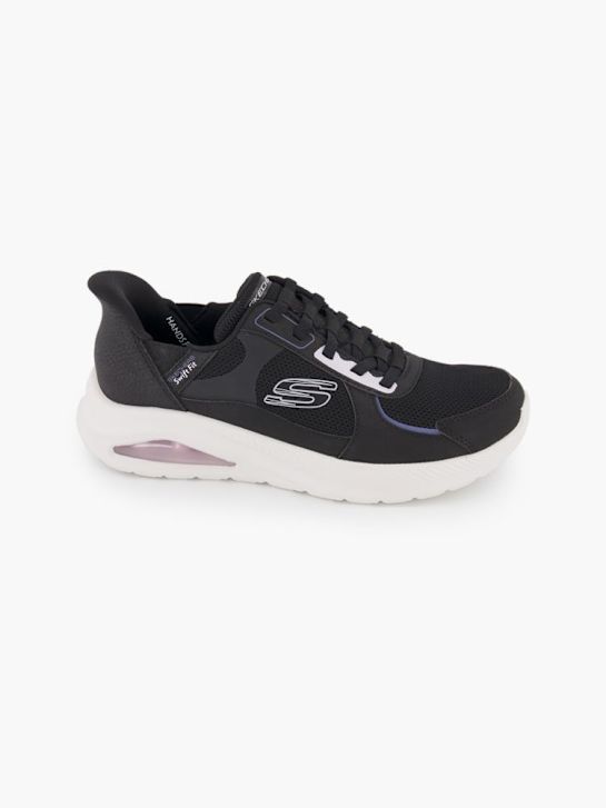 skechers centourist air swift fit slip-on trainer black deichmann