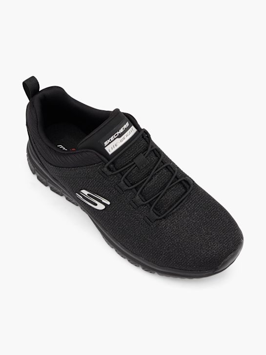 skechers graceful 4.0 slip-on trainer black deichmann