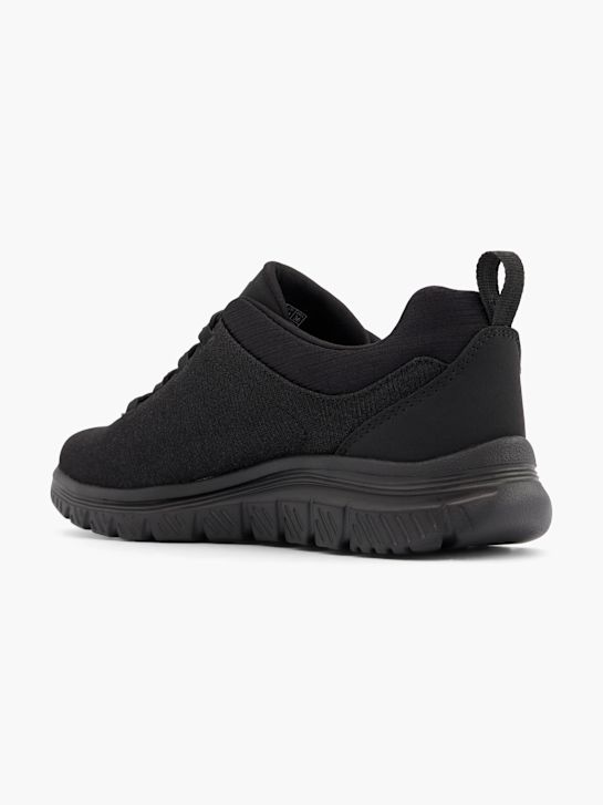 skechers graceful 4.0 slip-on trainer black deichmann