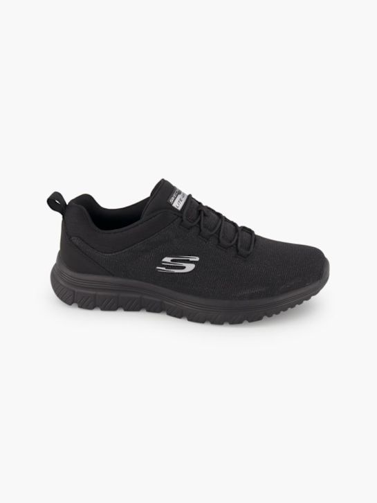 skechers graceful 4.0 slip-on trainer black deichmann