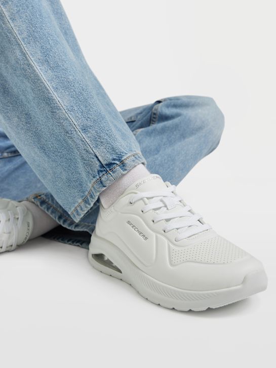 skechers contourist air trainer white deichmann