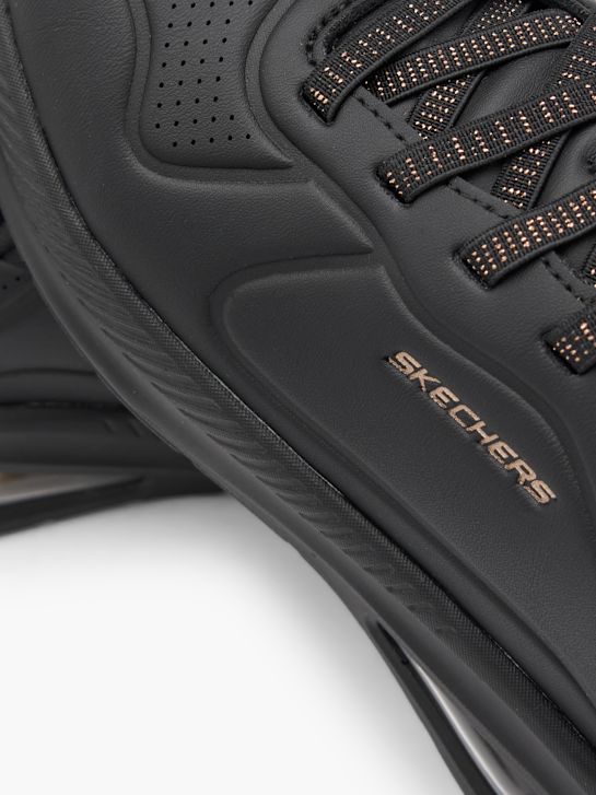 skechers con-air slip-on trainer black deichmann