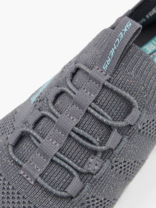 skechers swift fit sole provider slip-on trainer grey deichmann