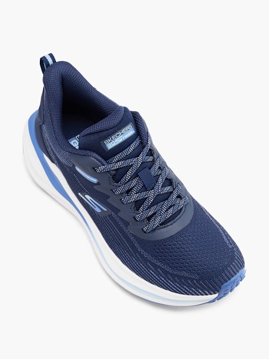 skechers transpire slip-on trainer blue deichmann