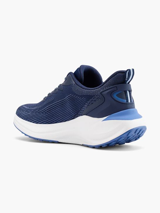 skechers transpire slip-on trainer blue deichmann