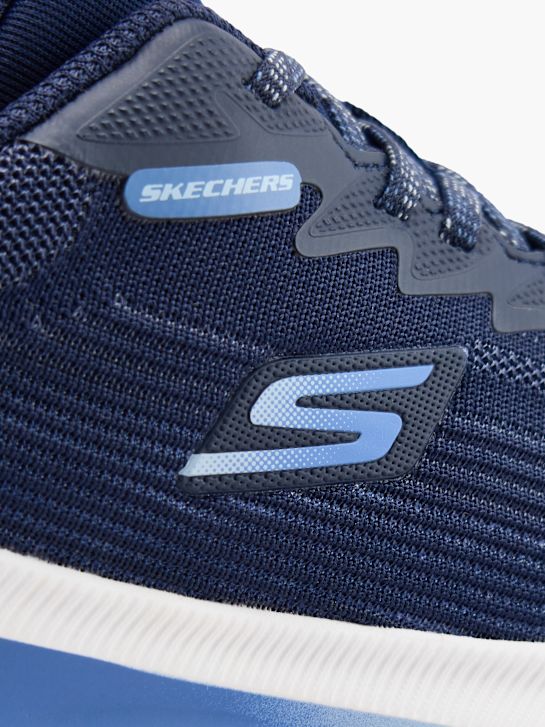 skechers transpire slip-on trainer blue deichmann