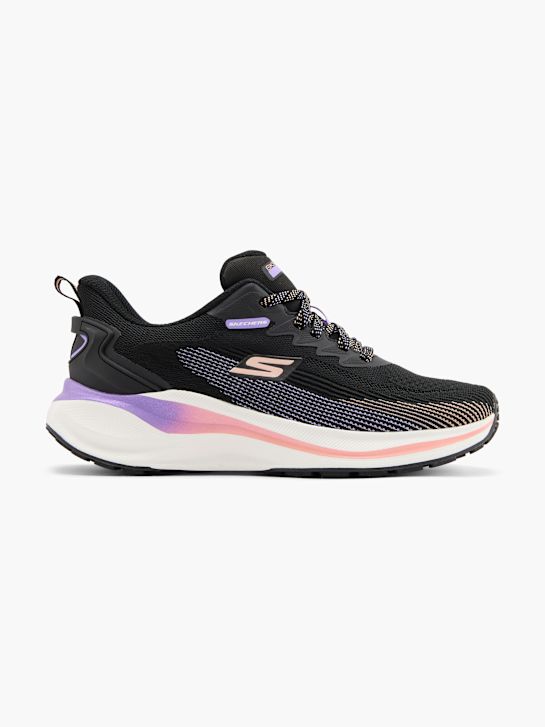 skechers transpire slip-on trainer black deichmann