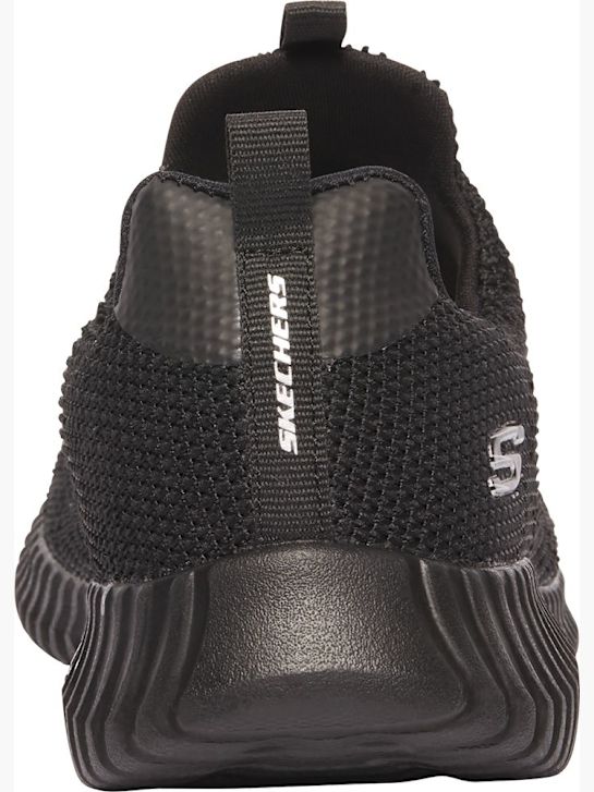 skechers ultra flex slip-on trainer black deichmann