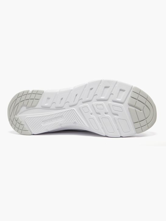 skechers arch comfort swift fit slip-on trainer white deichmann